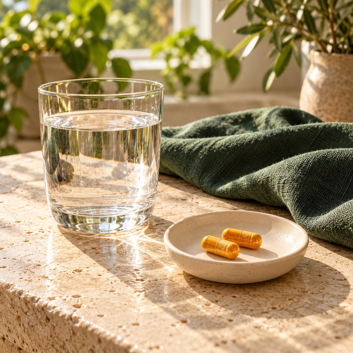 Nuviora turmeric ritual — botanical wellness collection